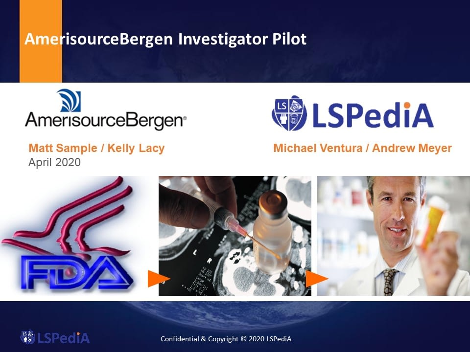 AmerisourceBergen LSPediA Investigator Pilot Webcast
