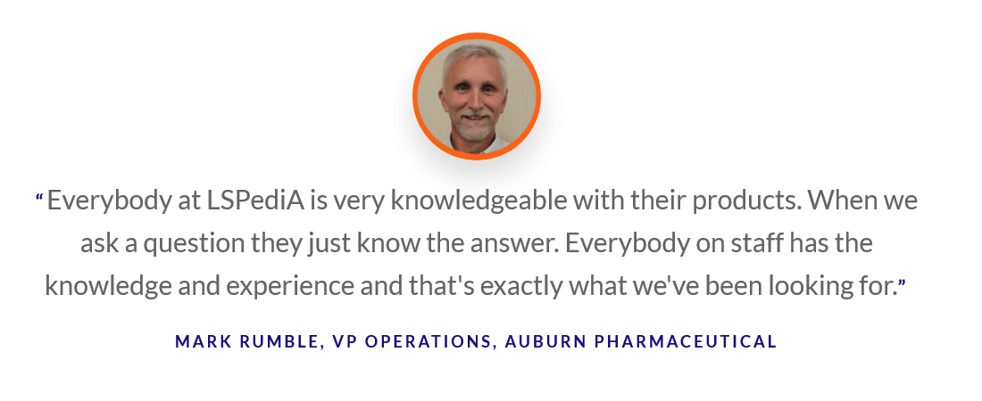 Mark Rumble Auburn Pharmaceutical Testimonial