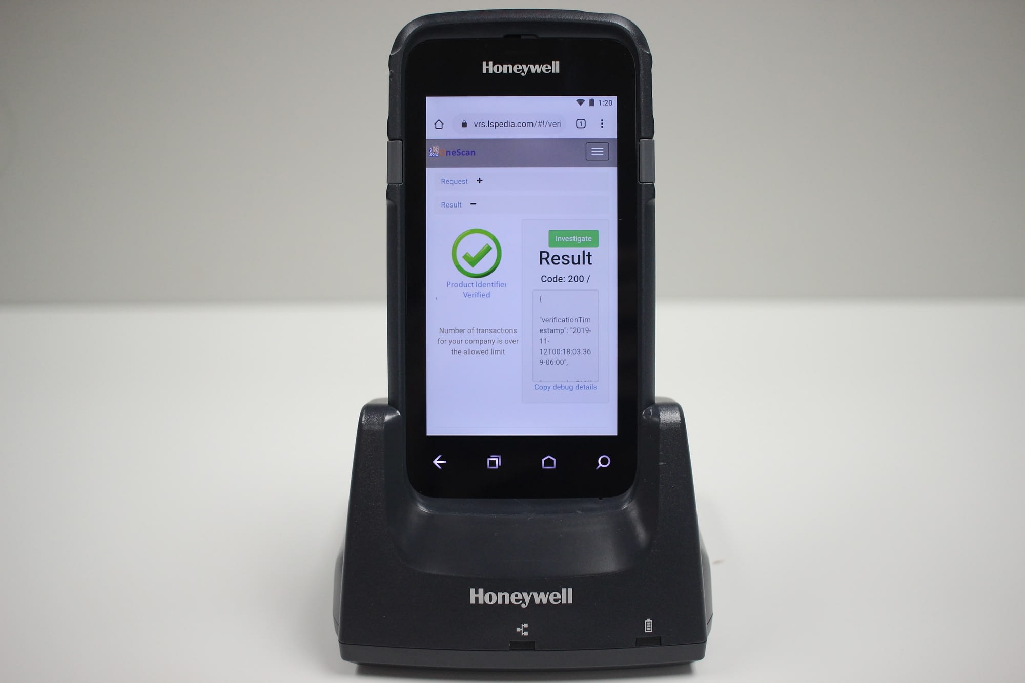 LSPediA OneScan VRS Verification Router Service solution for FDA DSCSA Serialization requirement