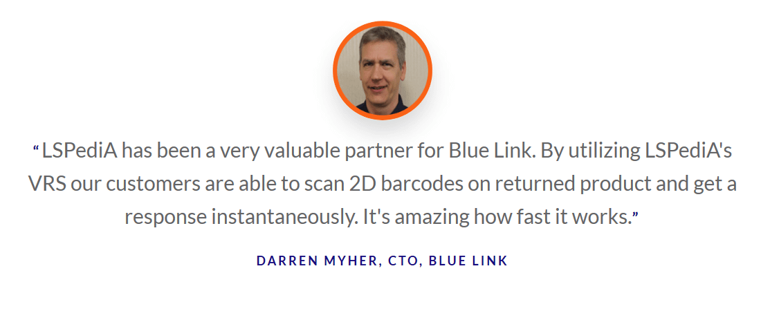 Darren Myher Blue Link quote block